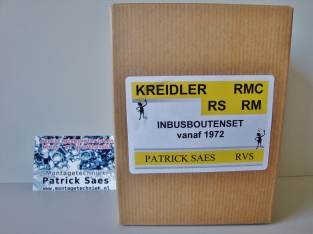 RVS inbusboutenset Kreidler rmc / rs / rm vanaf 1972